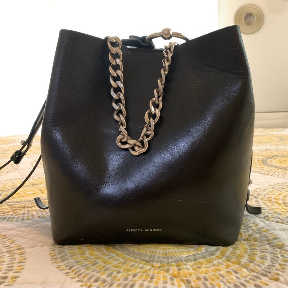 Rebecca Minkoff Kate Medium Leather Bucket Bag